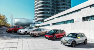 BMW Group model range of fully electric vehicles 2021 ELECTRICLIFE.JP