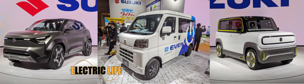 JAPAN MOBILITY SHOW 2023 ジャパンモビリティーショー 2023 ELECTRICLIFE エレクトリックライフ　SUZUKI EVERY eWX eVX