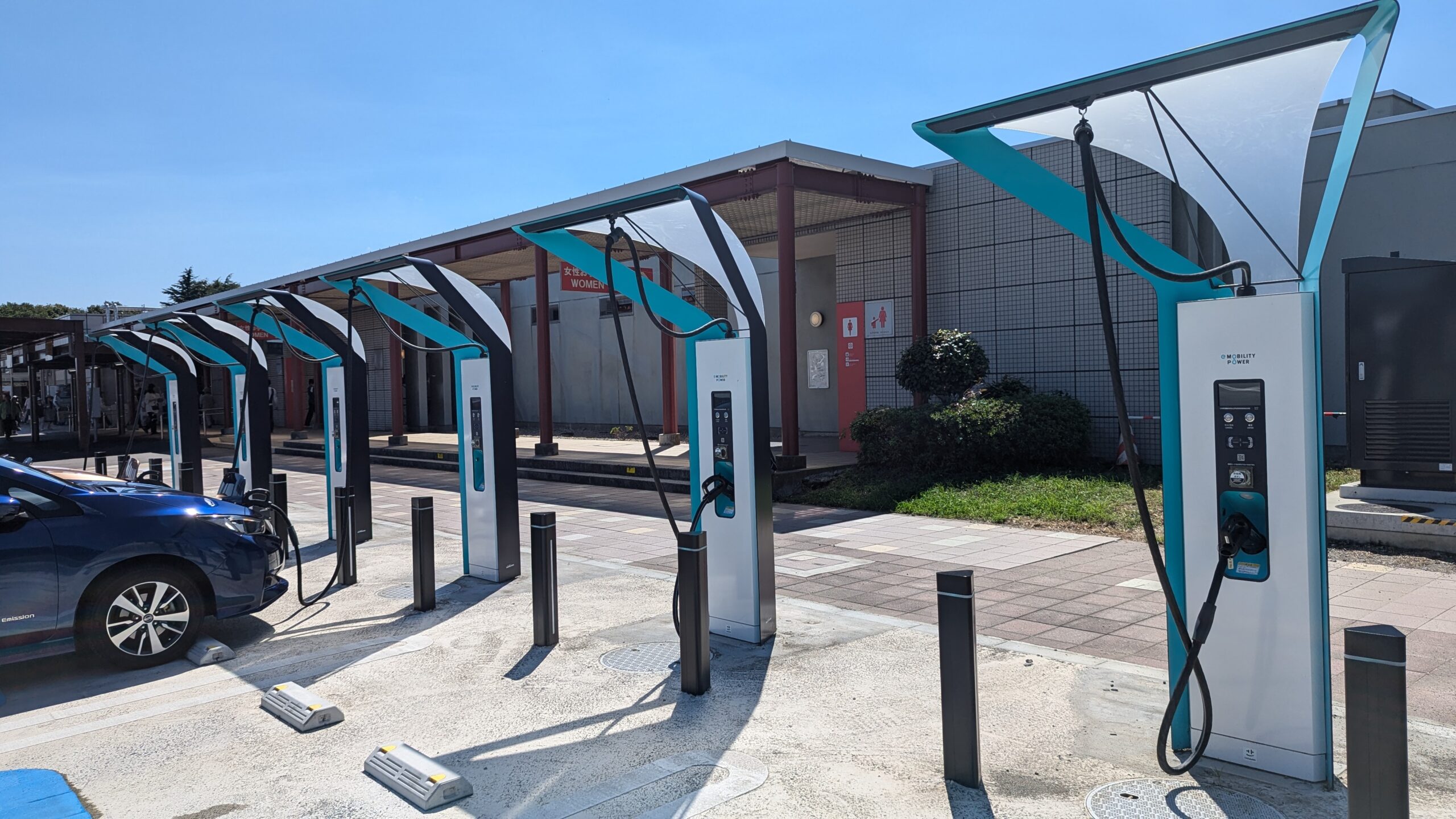 EV　CHAdeMO　eMobility Power 充電インフラ　エレクトリックライフ　ELECTRICLIFE