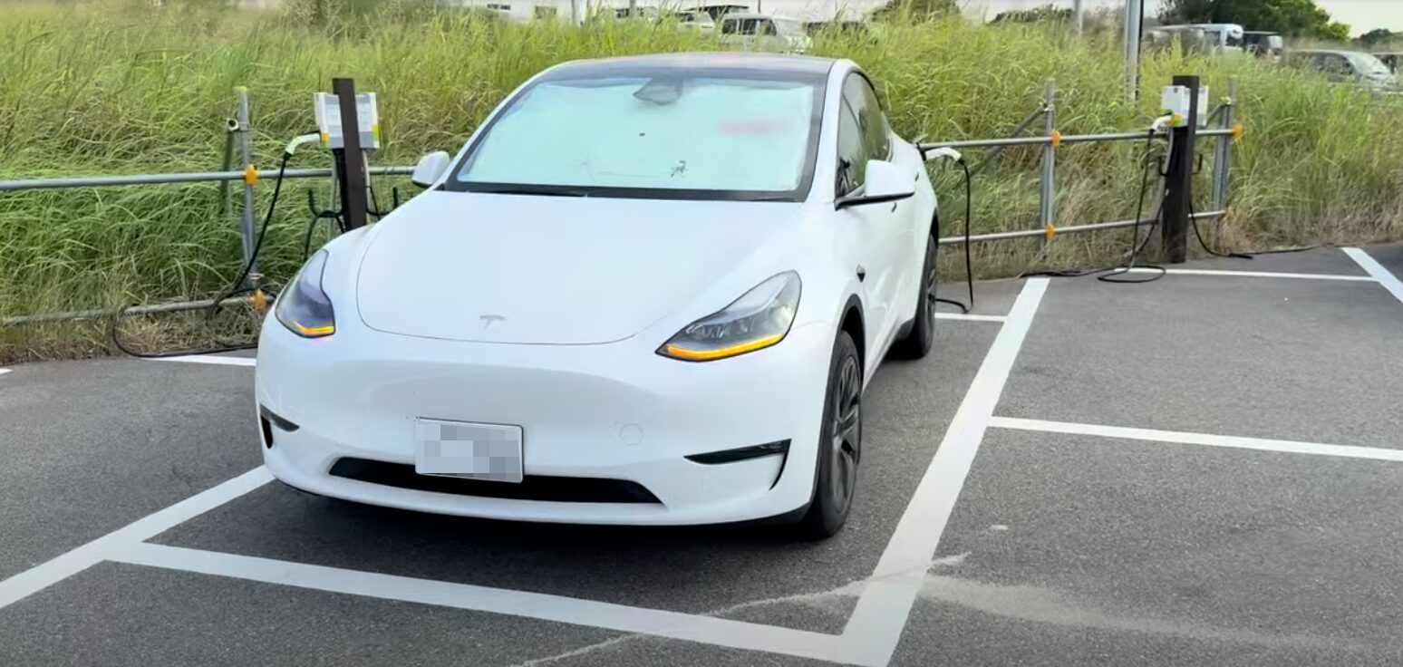 大阪万博2025　駐車場　EV　エレクトリックライフ ELECTRICLIFE