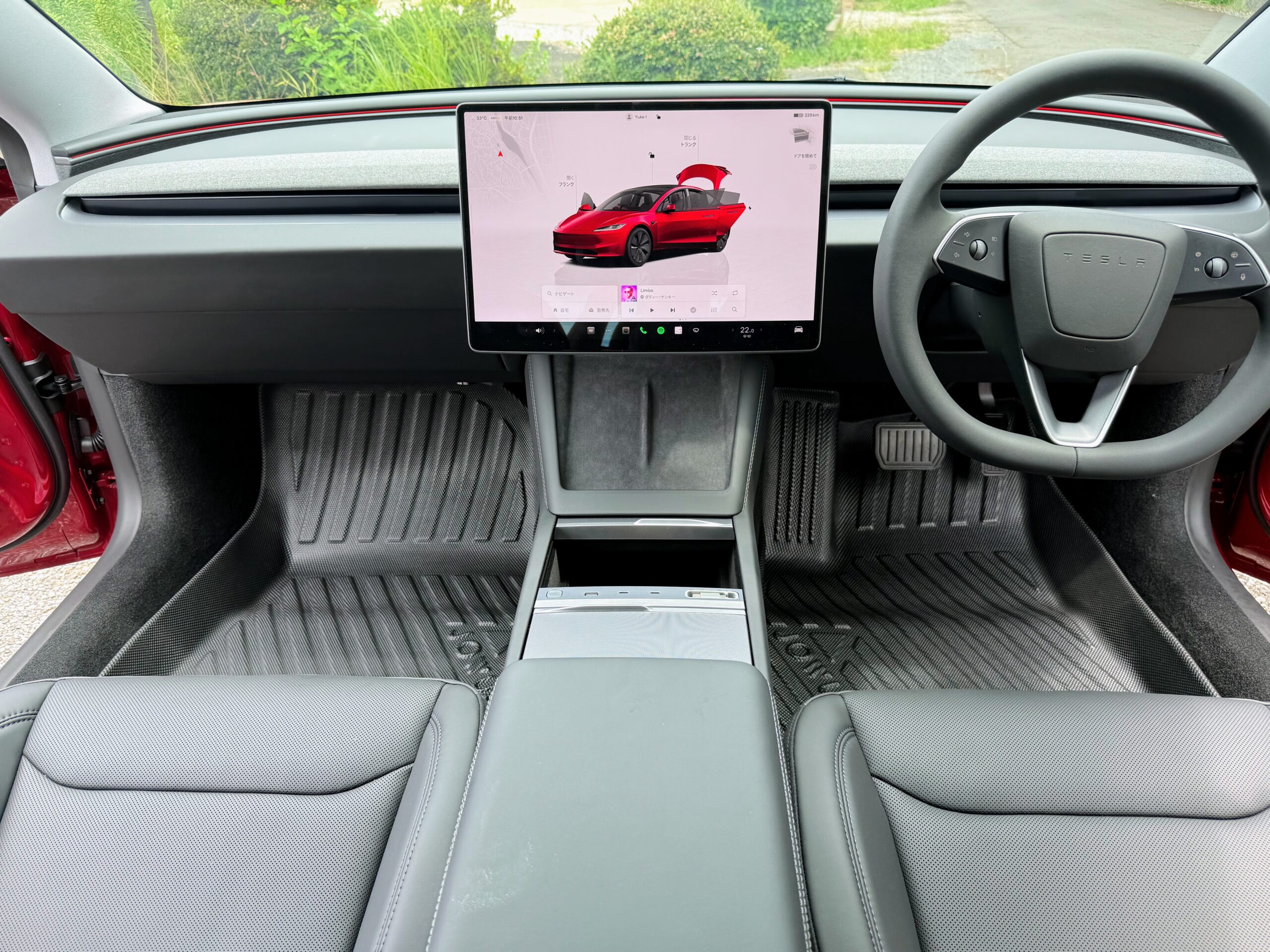 モデル3 ハイランド 2024+ オールウェザーフロアライナー（右ハンドル用）,ELECTRICLIFE エレクトリックライフ
