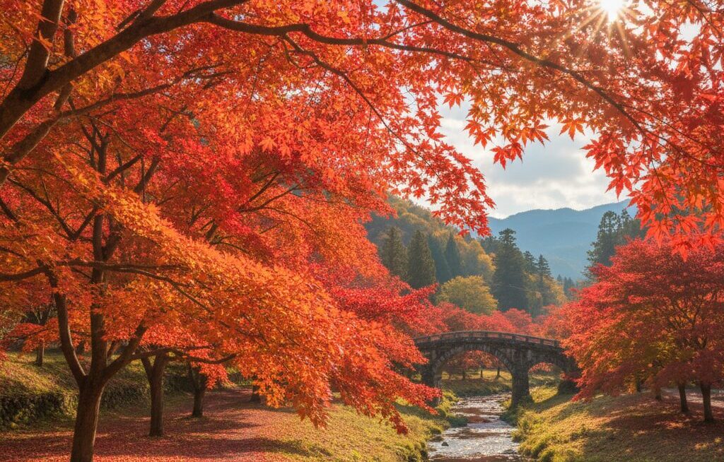 日本の紅葉時期は遅くなっている。