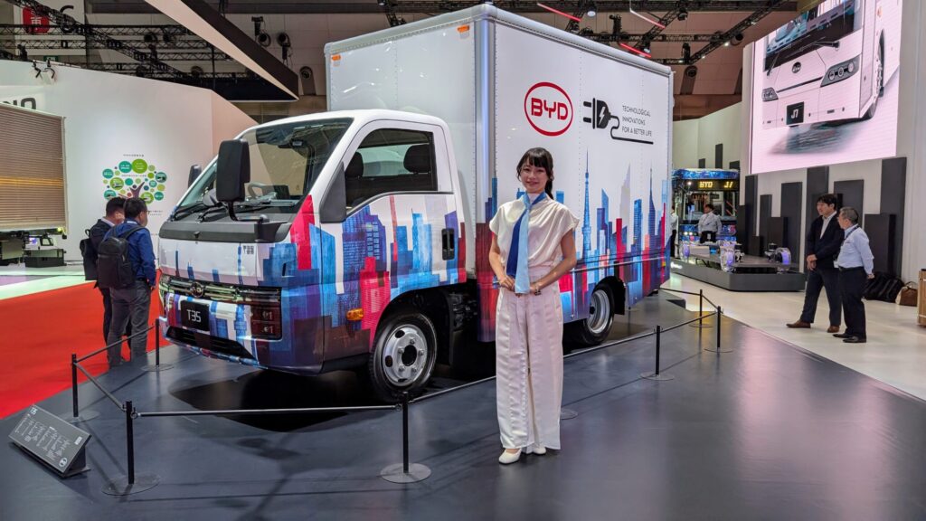 JAPAN MOBILITY SHOW 2025 BYD #JMS2025 ELECTRICLIFE エレクトリックライフ