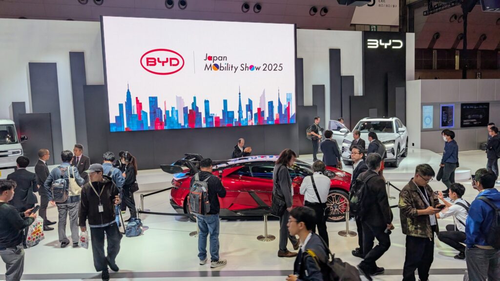 JAPAN MOBILITY SHOW 2025 BYD #JMS2025 ELECTRICLIFE エレクトリックライフ